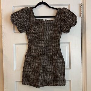 Tweed mini dress